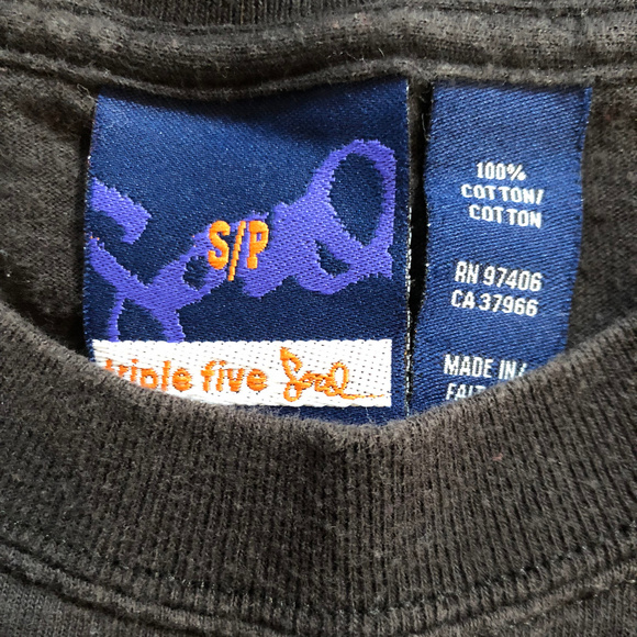 Triple Five Soul 555 Shirt Fresh Five Blue Small - Picture 6 of 6